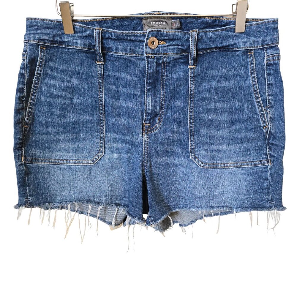 torrid Blue Denim Jean Shorts